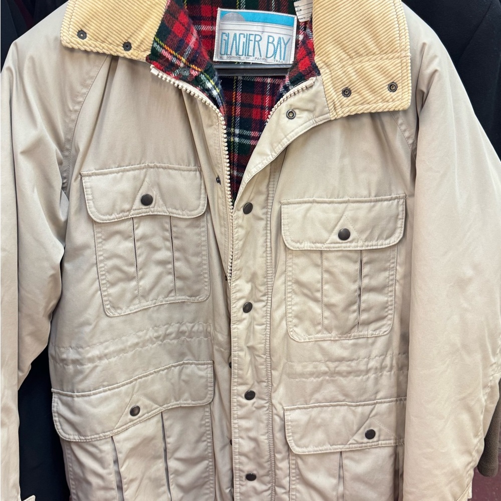 Glacier Bay Tan Men's Military Field Jacket